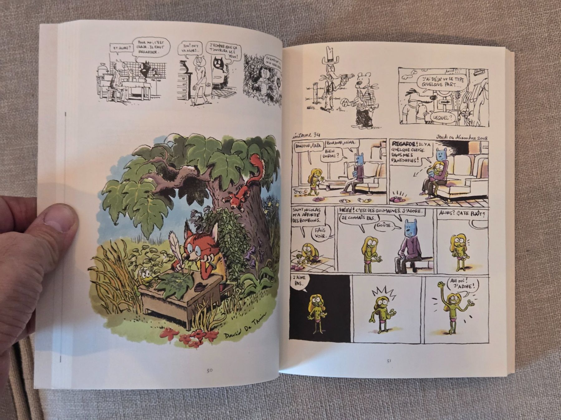 Comics: Interne 1 et 2 - David de Thuin - Rareté! Introuvable – Gebraucht aus Crémines von Blakedrake 5