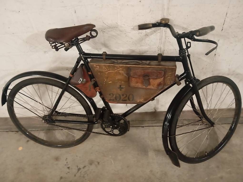 Schweizer Armee Biciclette: 1914 Militär velo – Usato da Basel venduto da Petergunn 2