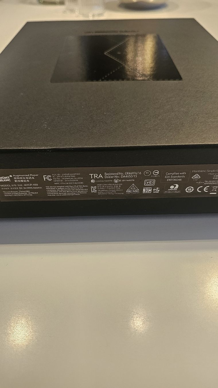 Montblanc Blocchi: Montblanc Augmented Paper Black - NEW – Nuovo (secondo la descrizione) da Baar venduto da fraj1 4