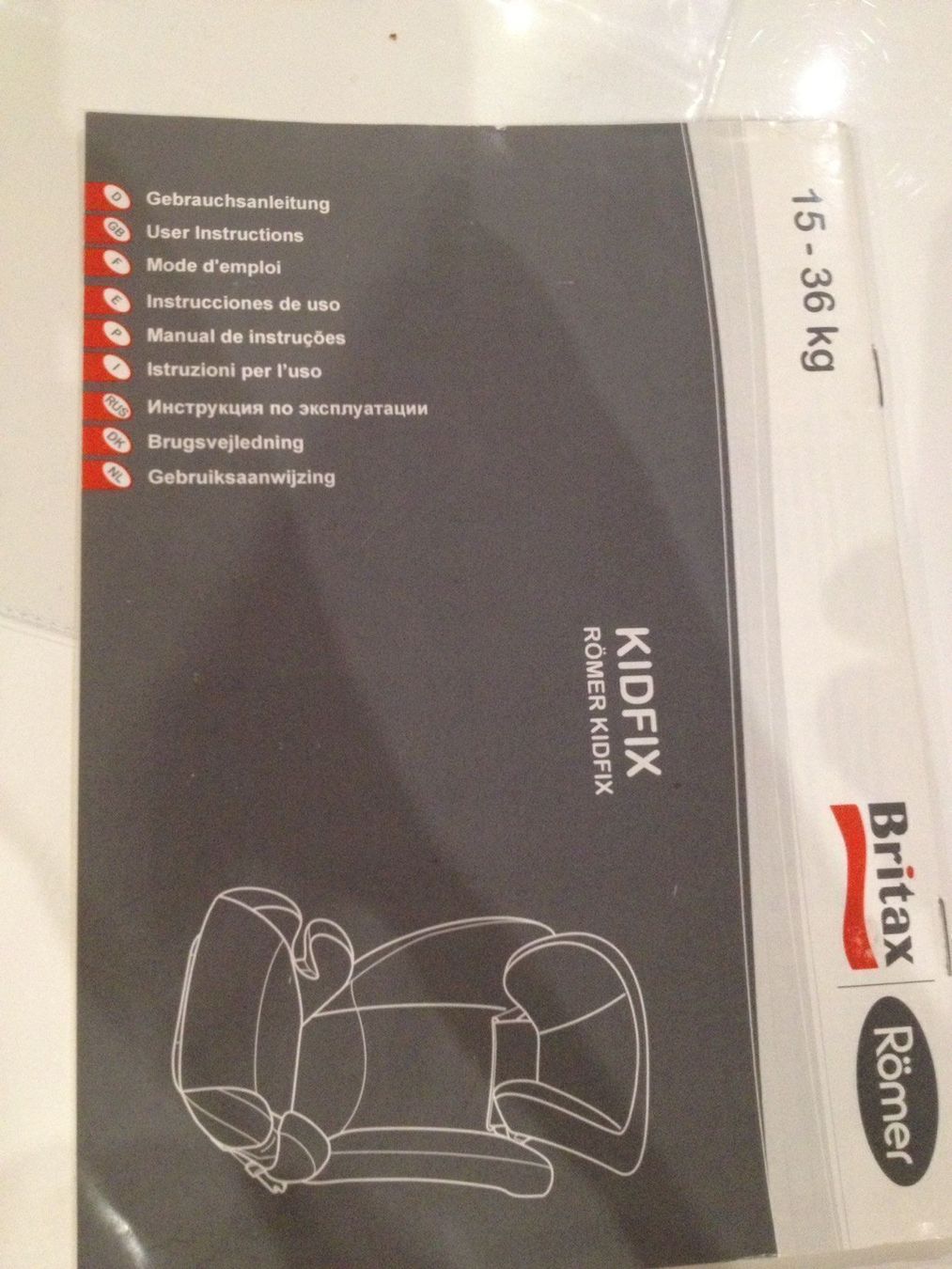 Britax Römer Seggiolini per auto: Römer Kindersitz Kidfix 15-36 kg – Nuovo (secondo la descrizione) da Siegershausen venduto da Bubsi83 7