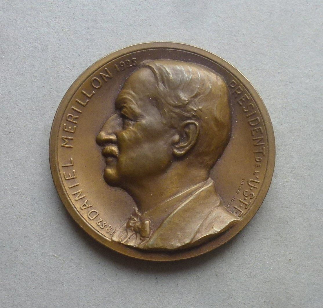 Medaglie: Bronze Medaille ++ Daniel Merillon Versailles 1928 – Usato da Walkringen venduto da Casablanca777