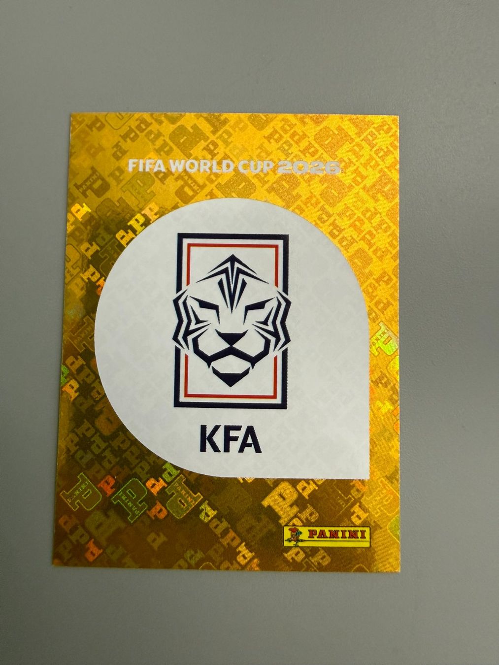Panini Sammelbilder & Trading cards: Panini Korea Wappen KOR1 – Gebraucht aus Liebefeld von Ronaldo-1996
