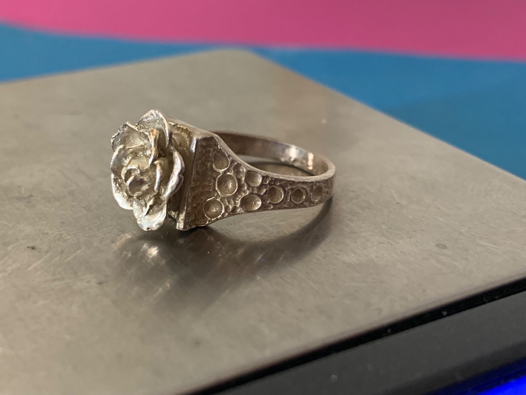 Anelli: Silberring ROSE sterling  (51) – Usato da Laufen venduto da belleskulptur 2