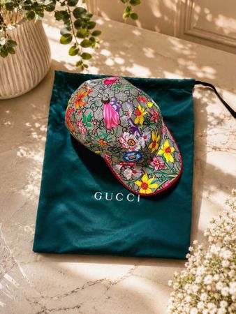 Gucci Flora GG Supreme Cap 🌸 Gr. M / 57 inkl. Dustbag