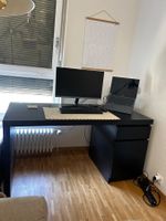 Bureau Noir / black Malm Desk