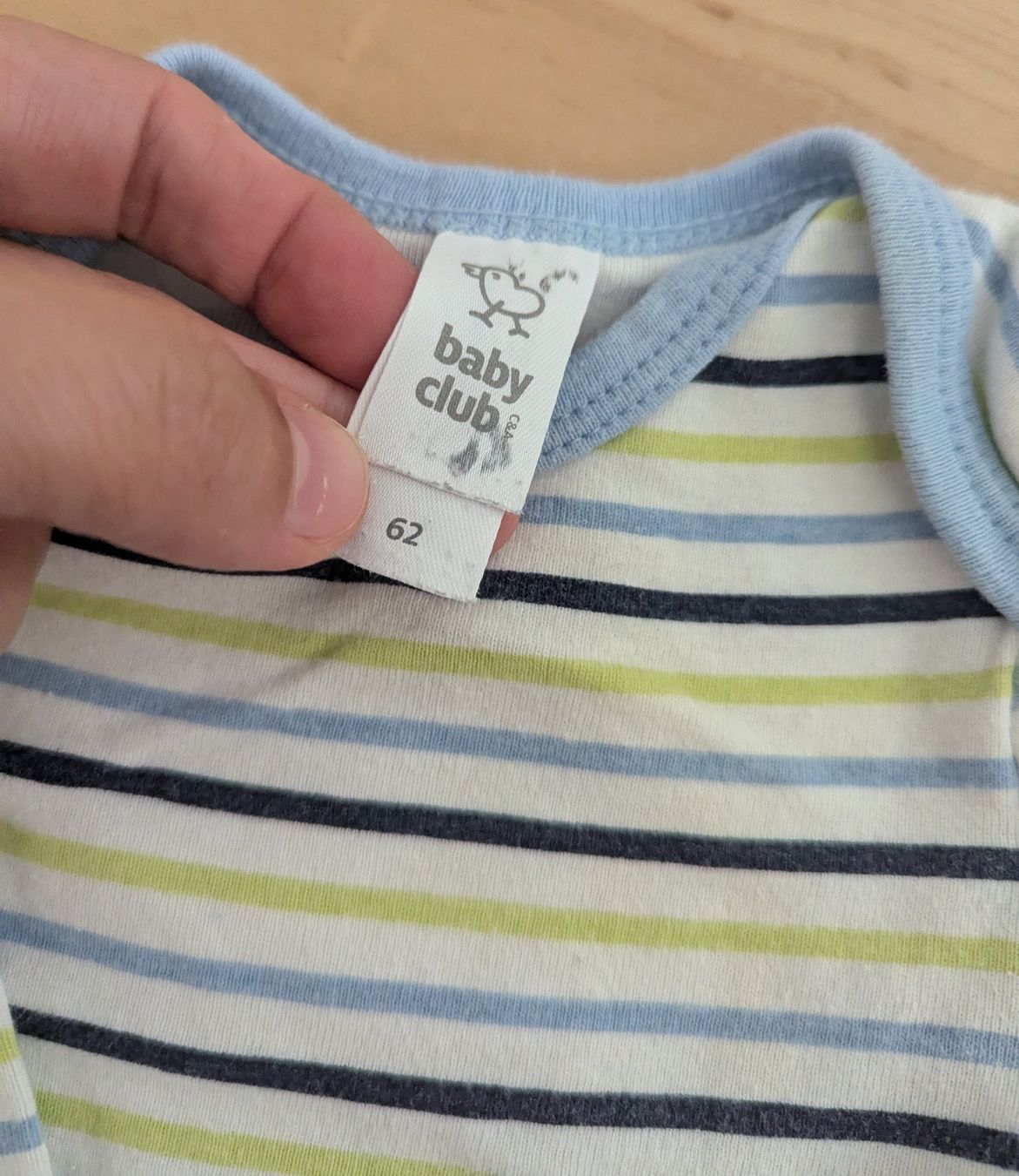 C&A Unterwäsche: 2 Langarm Baby Grösse 62 gestreift – Gebraucht aus Uster von matus.brlit 3