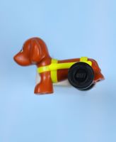LEGO Minifigur Dog, Friends Style, Dachshund with Neon