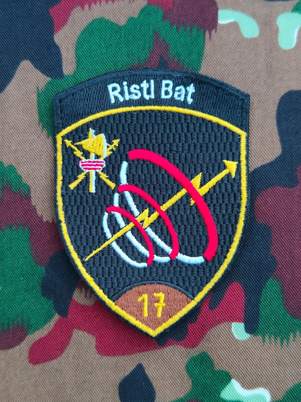 Placchette & Badge: Verbandsabzeichen Ristl Bat 17 Kp 2 – Usato da Bauma venduto da SwissMilitaria