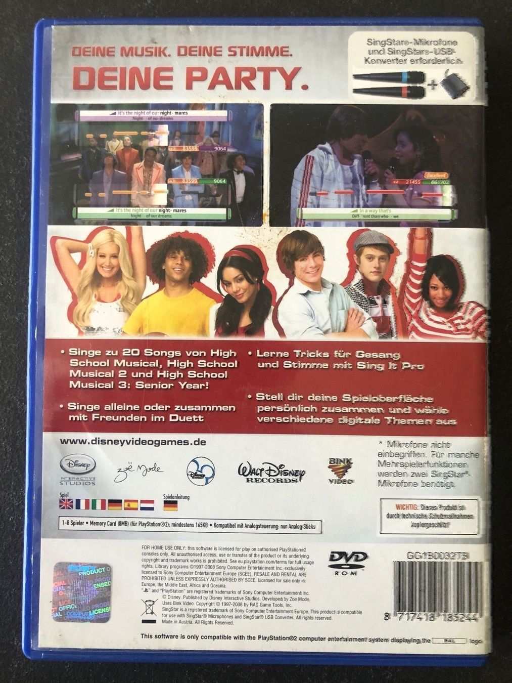 Giochi: Disney Sing It für PS2 – Usato da Kestenholz venduto da Inna09 2