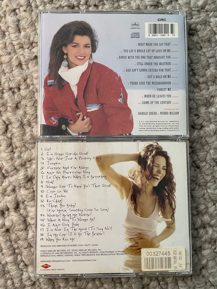 CDs: 2x Shania Twain  – Gebraucht aus Reinach AG von trigger7811 2