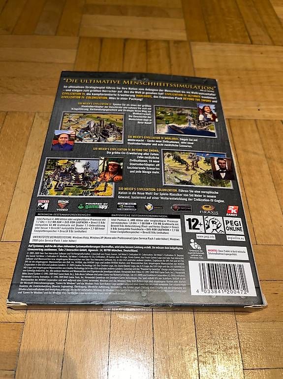 Giochi: Civilization IV Ultimate – Usato da Basel venduto da Ruemli17 1