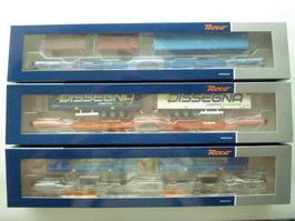 NEU - Set 3 x ROCO 6600036 + 6600137 + 77395 - T3000