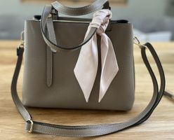 Lederhandtasche