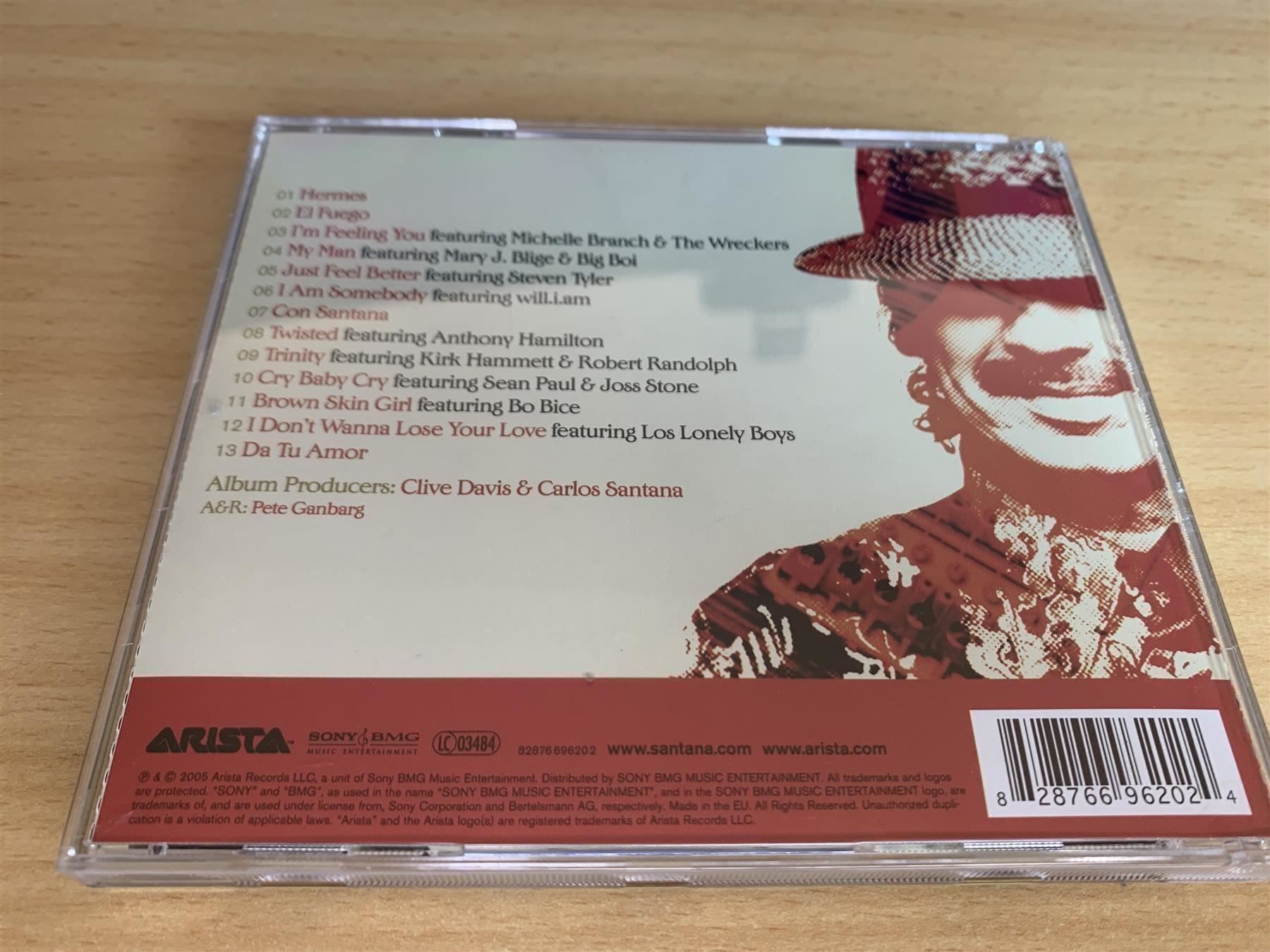 CD: Santana – All That I Am – Usato da Rikon im Tösstal venduto da Alpenmutz 1