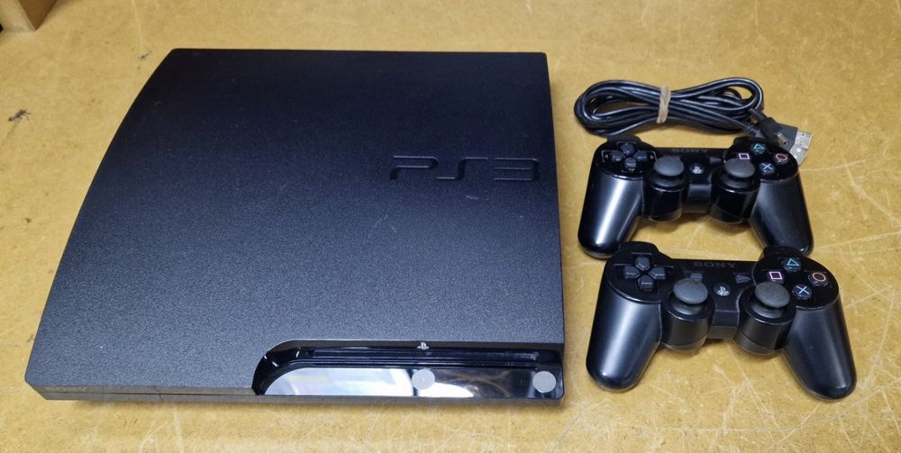 PS2 Slim Craquée Avec 20 Jeux Et 2 Manettes in Adjamé - Consoles de