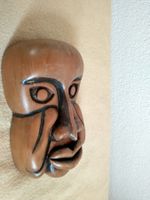 vintage Holzmaske,  Wanddeko, Handarbeit, Top!