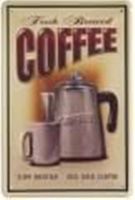 Blechschild-FRESH BREWED COFFEE