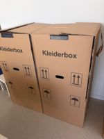 Umzugsbox / Kleiderbox / Zügelkarton mit Stange, top Zustand