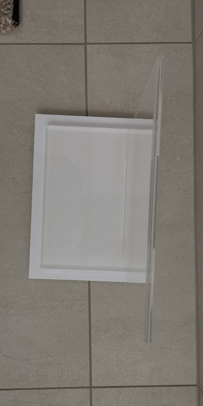 Altro in Decorazioni & Accessori: Display-/Informationsschild mit Standfuss, A4 – Usato da Itingen venduto da schweizersternchen 1