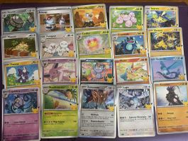 Pokémon 30 ans lot de carte FR