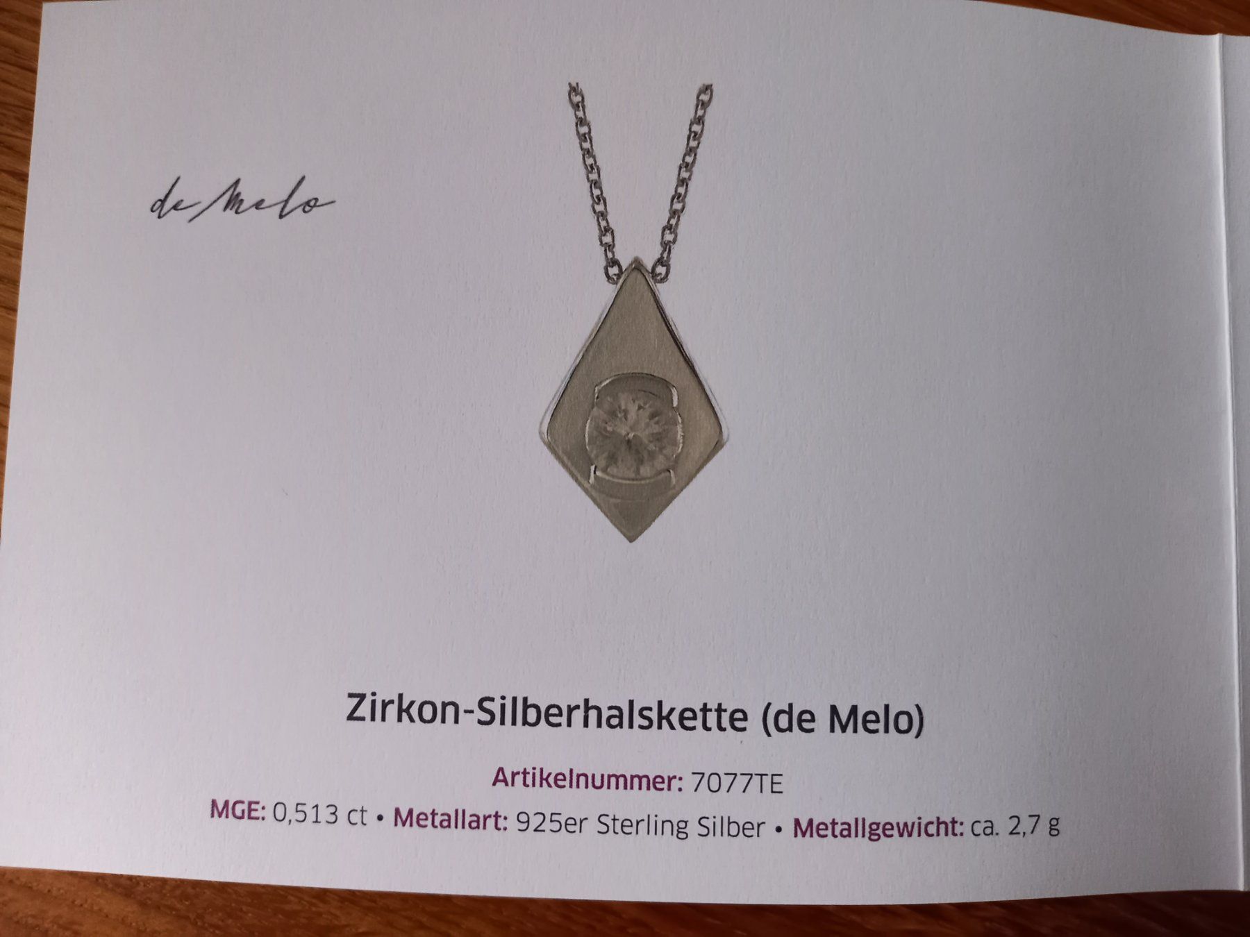 Catenine: Schöne Zirkon-Silberhalskette 925er – Usato da Seewis-Schmitten venduto da Ahaexli 6