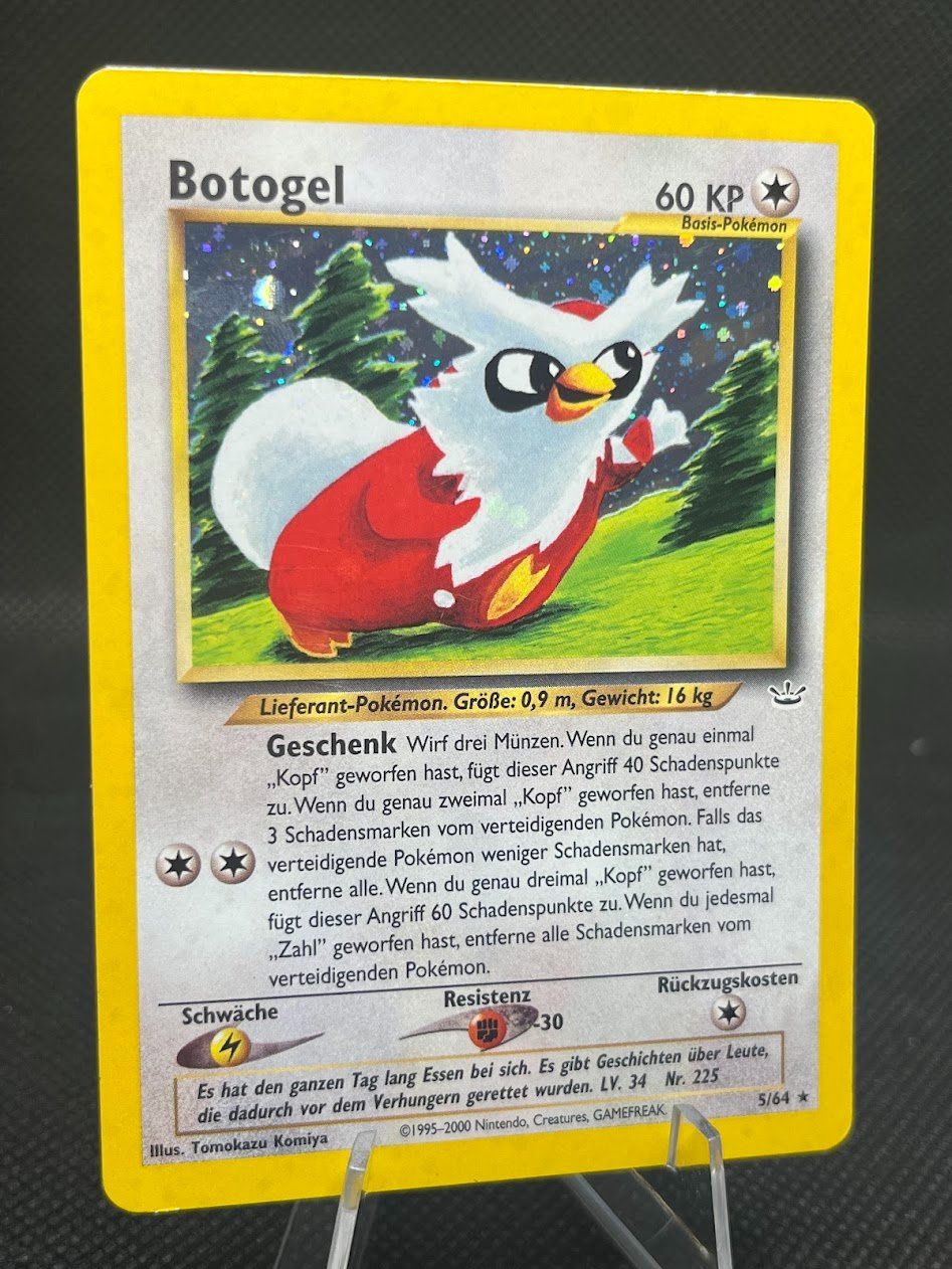 Pokémon Sammelbilder & Trading cards: Pokemon -  Botogel Neo Revolution 5/64 – Gebraucht aus schaan von Schokoloco