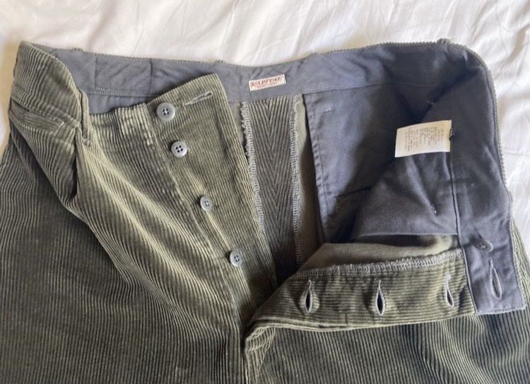 Pantaloni: Kapital corduroy pants – Nuovo e nell'imballaggio originale da Wilen b. Wollerau venduto da samstag 4