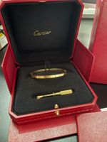 Cartier Bracelet love gold - Grösse 17