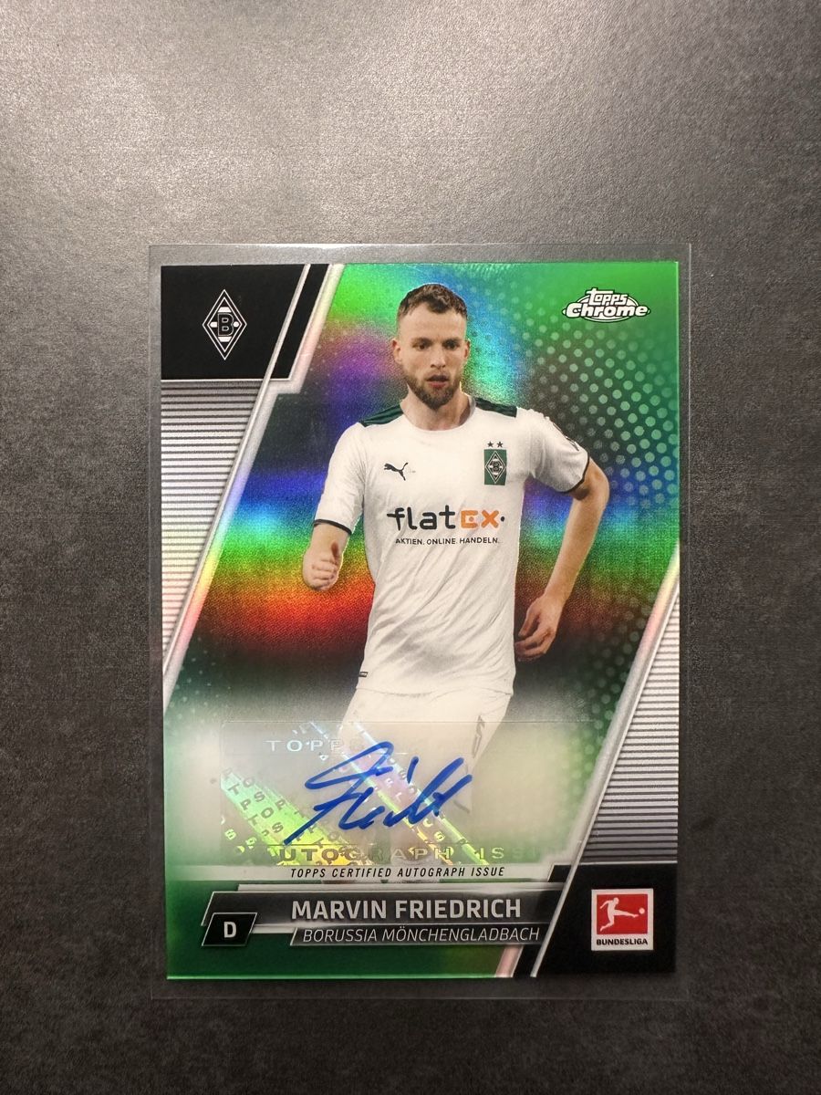 Autografi: Topps Chrome Marvin Friedrich Autogramm 67/99 – Nuovo (secondo la descrizione) da Walliswil b.Wangen venduto da Swiss-Trading-Bros