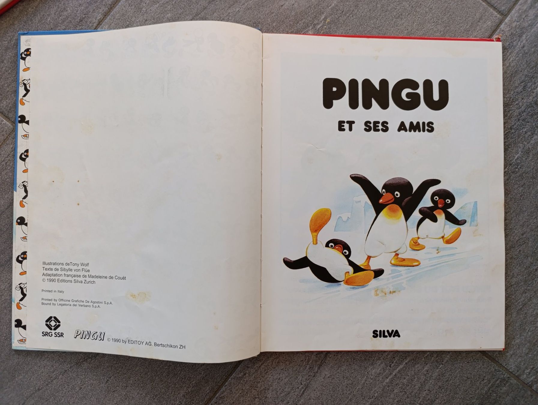 Livres: Livre Pingu et ses amis – D'occasion à La Tzoumaz par Marlenev11 2
