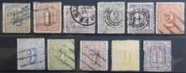 Hamburg ex. Kat. 10-20 (*)/gest. 1864/66 Kat. 390 Euro einig