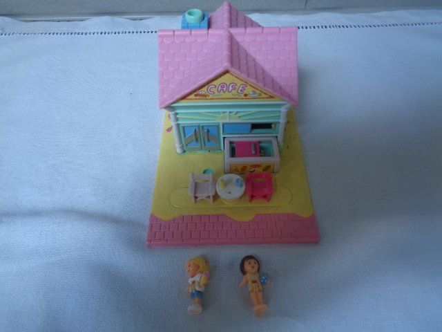 Polly Pocket Bluebird Beach Cafe 1993 – Complet, Occasion