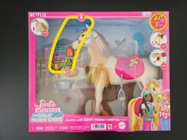Neu - Barbie - The Great Horse Chase - Pferd mit Sound