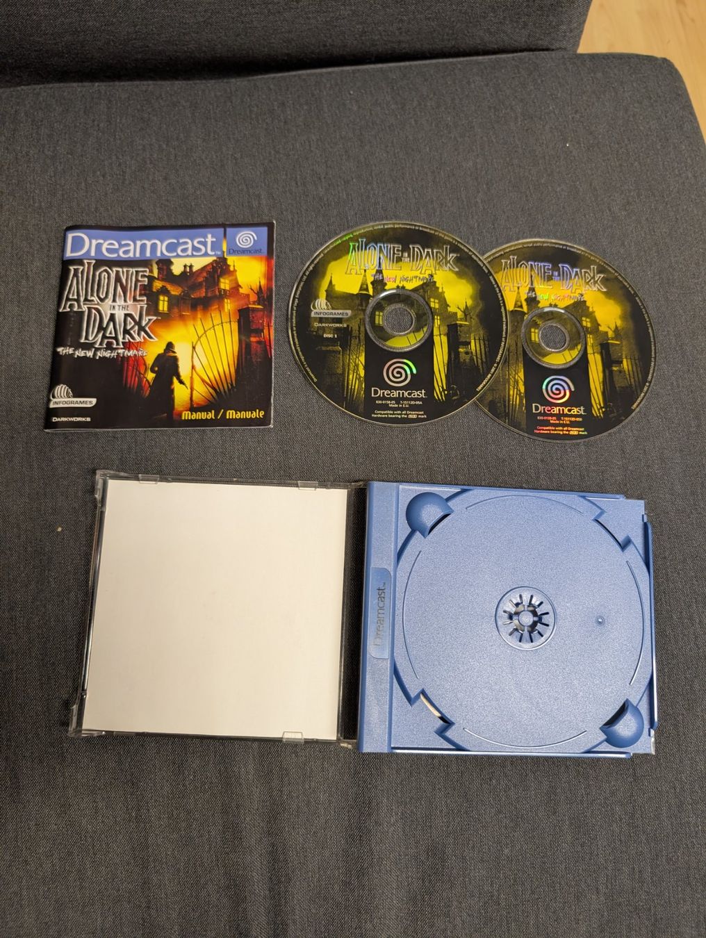 Giochi: Alone in the dark Sega Dreamcast – Usato da Giubiasco venduto da Ticinerd 2