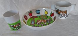 Ornamin Kindergeschirr Set Bauernhof / 3 Teile ab Fr. 18.-