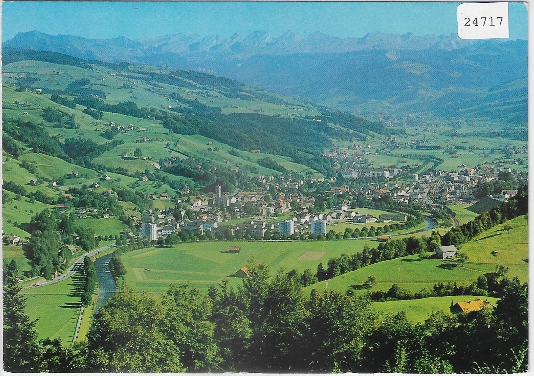 Cartoline postali: Wattwil - Generalansicht – Antico da Ettingen venduto da Kartenplanet