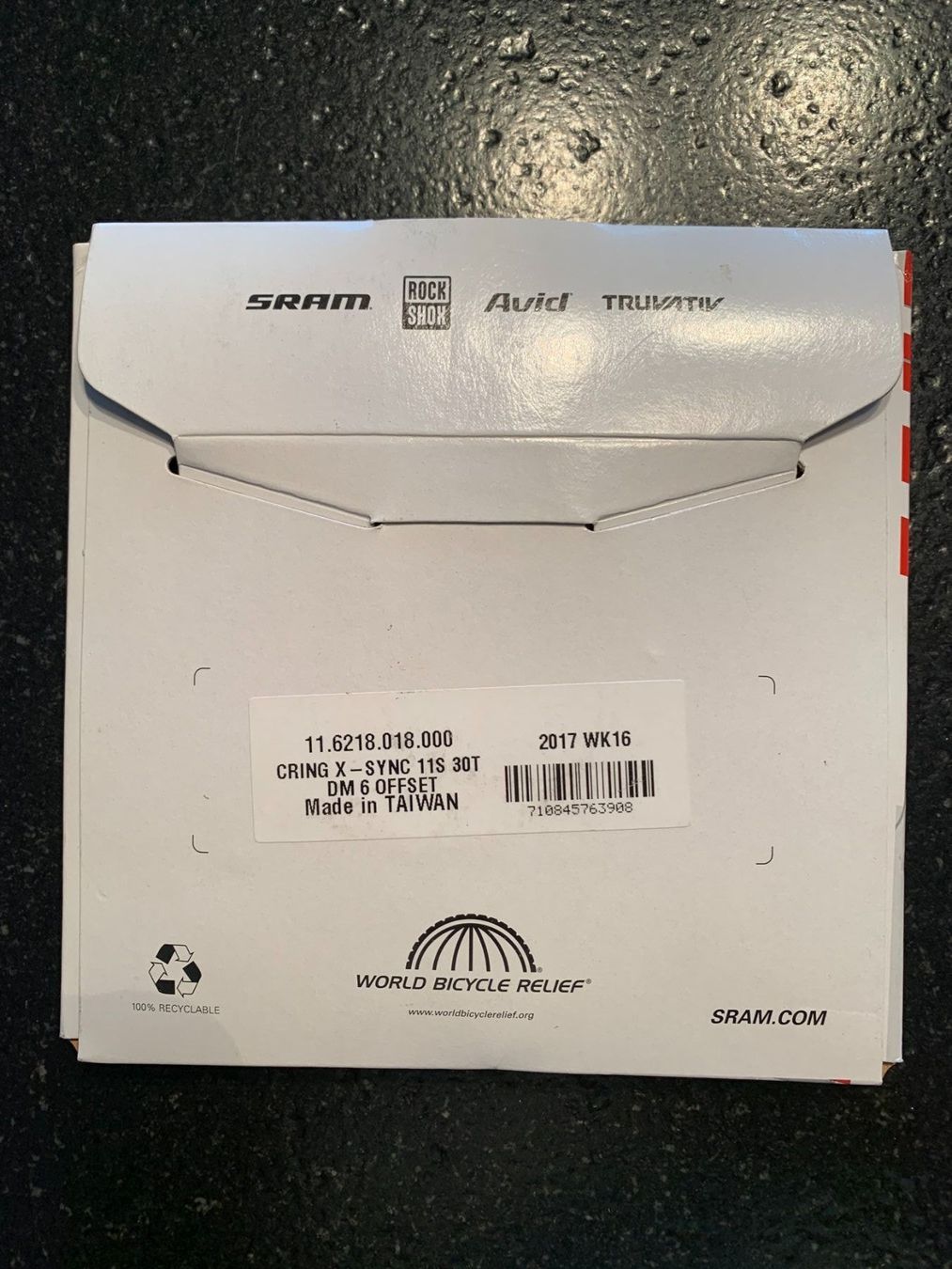Sram Pezzi di ricambio: Plateau VTT SRAM 30 dents – Nuovo e nell'imballaggio originale da Les Breuleux venduto da Jboju 1