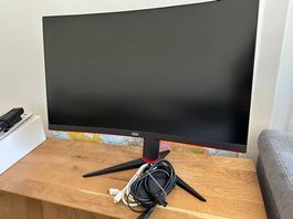 AOC 27" Curved Gaming Monitor QHD 144Hz FreeSync