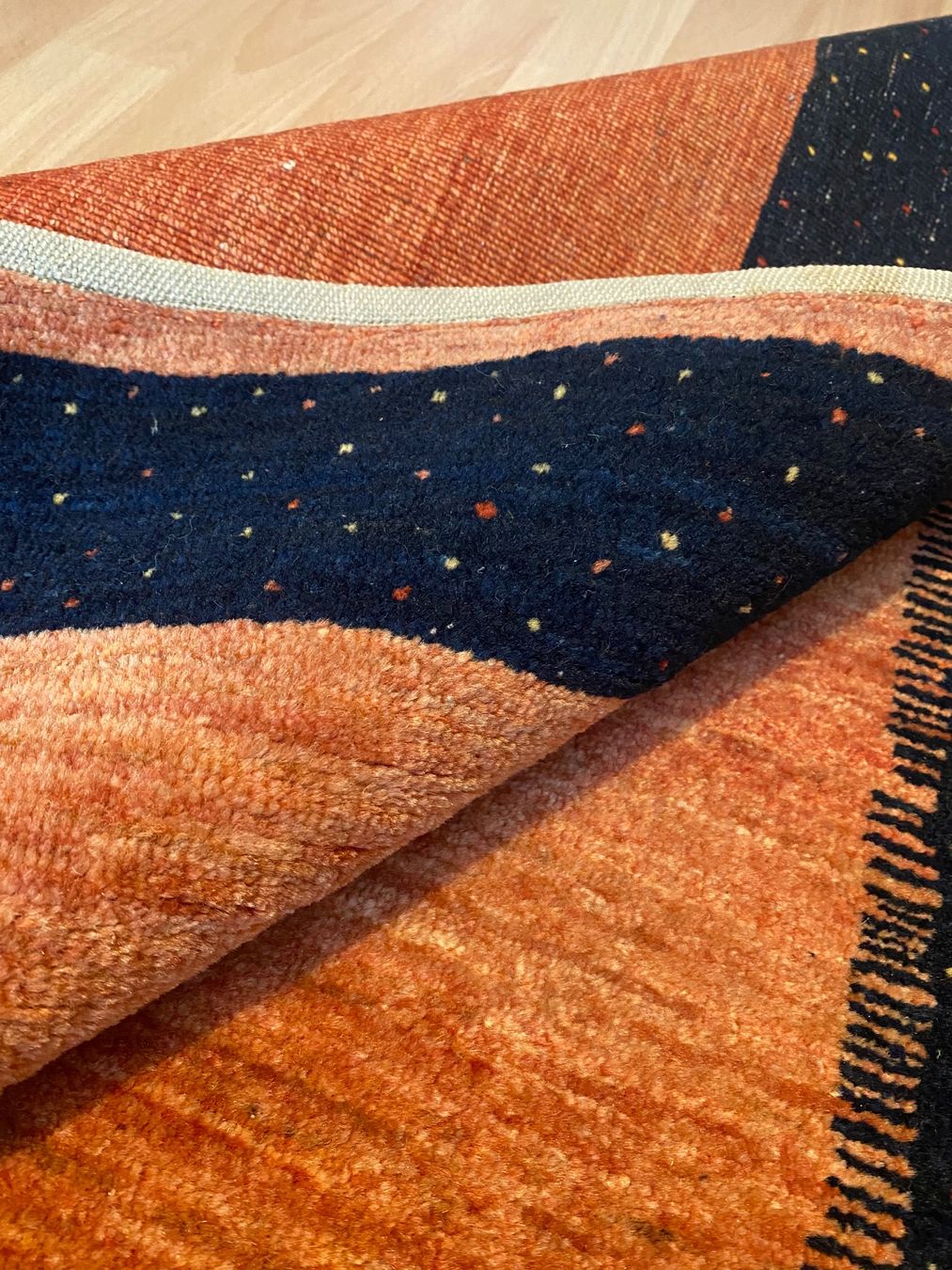 Gabbeh Tappeti: Perser Teppich Gabbeh Kashkuli-Läufer 190x85 – Usato da Zürich venduto da Simodo 4