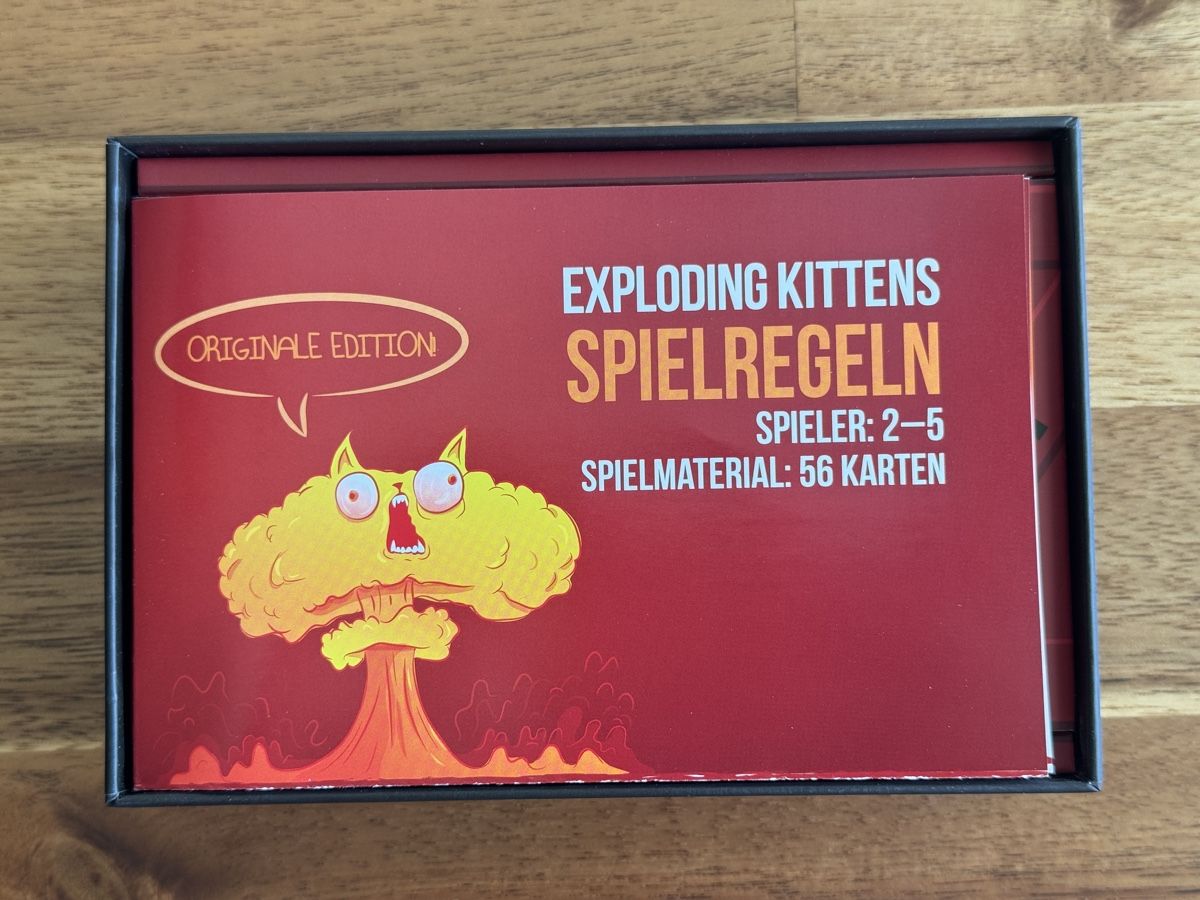 Jeux: Exploding Kittens Originale Edition Kartenspiel neu – Neuf (Voir description) à Luzern par Ex-Raudi 2
