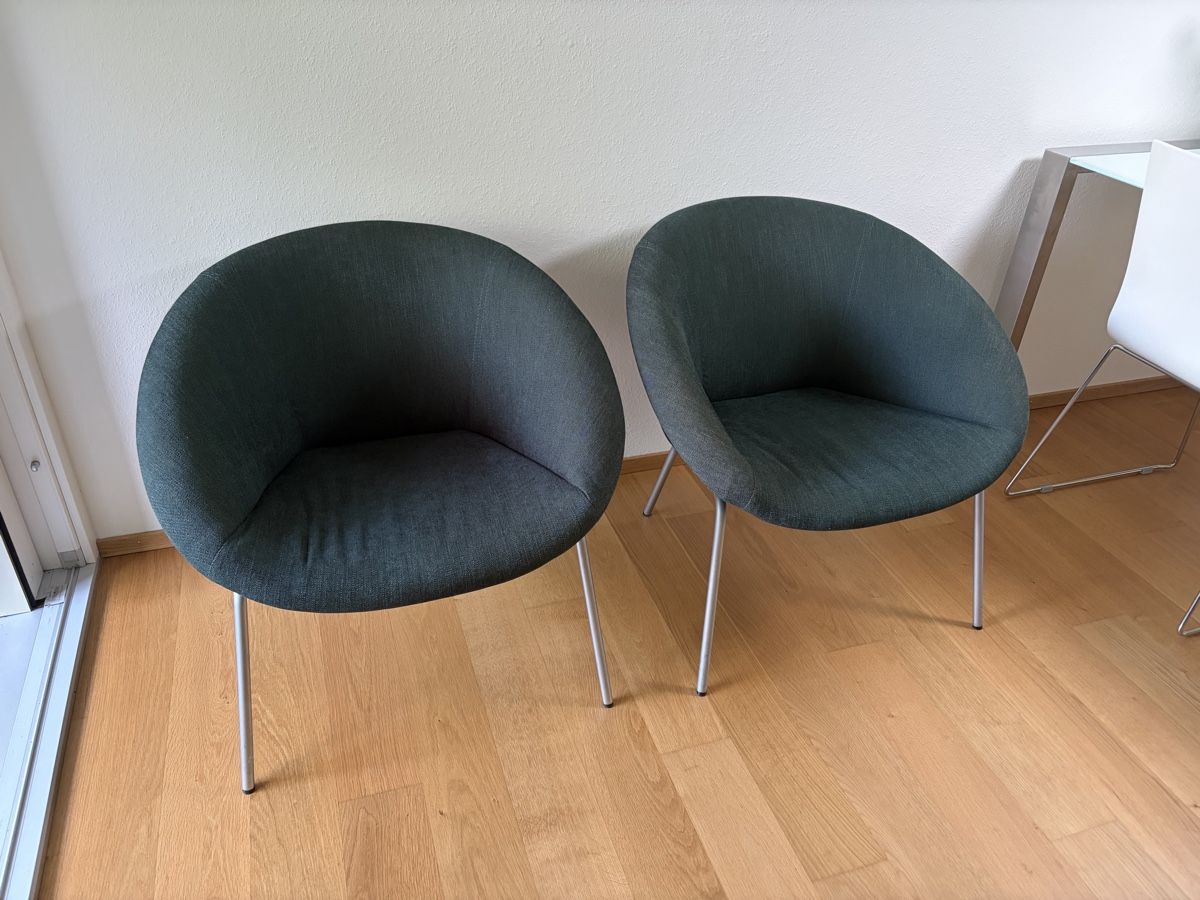 Knoll Poltrone: 2 Walter Knoll Sessel 369 – Usato da Basel venduto da Cica22