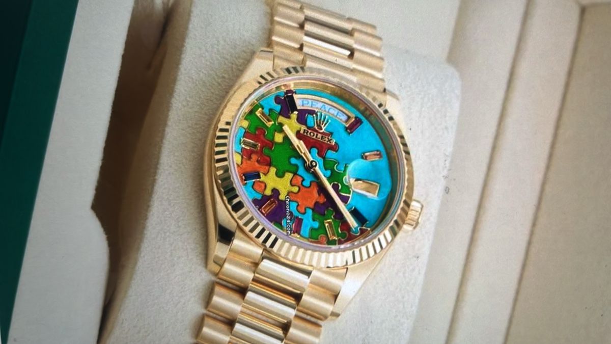 Rolex Orologi: Rolex Day-Date 36 Puzzle YG – Nuovo e nell'imballaggio originale da Avry-devant-Pont venduto da Tig08 3
