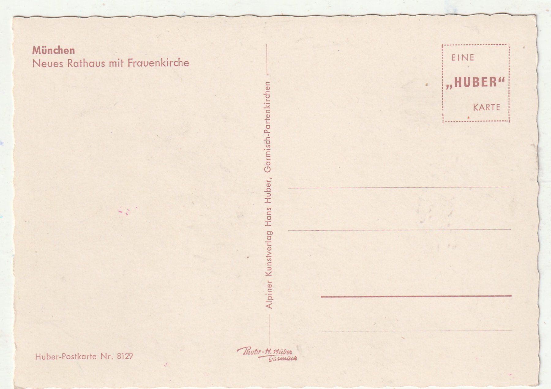 Cartes postales: München Frauenkirche – D'occasion à Lumbrein par made02 1