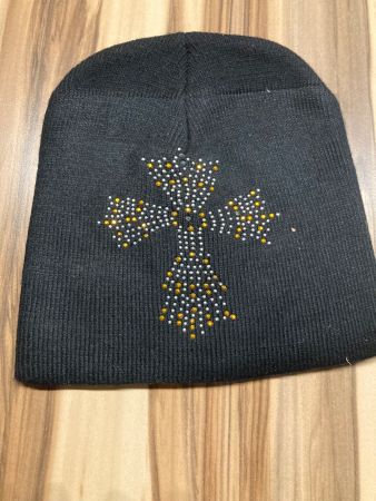 Kappe Mütze Wintermütze Kreuz