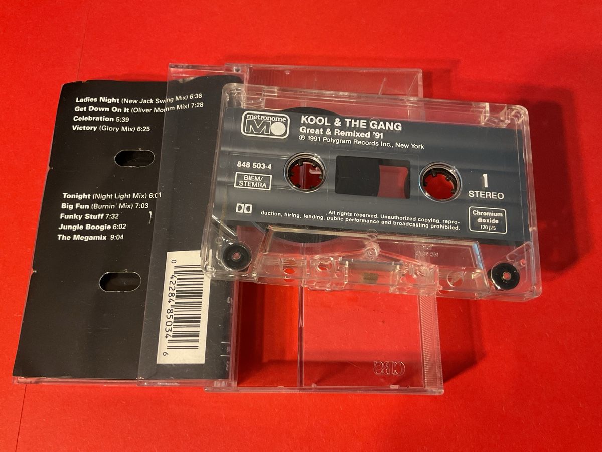 Musicassette: Kassette Kool & The Gang Great And Remixed '91 – Usato da Steinach venduto da Quarkie 1