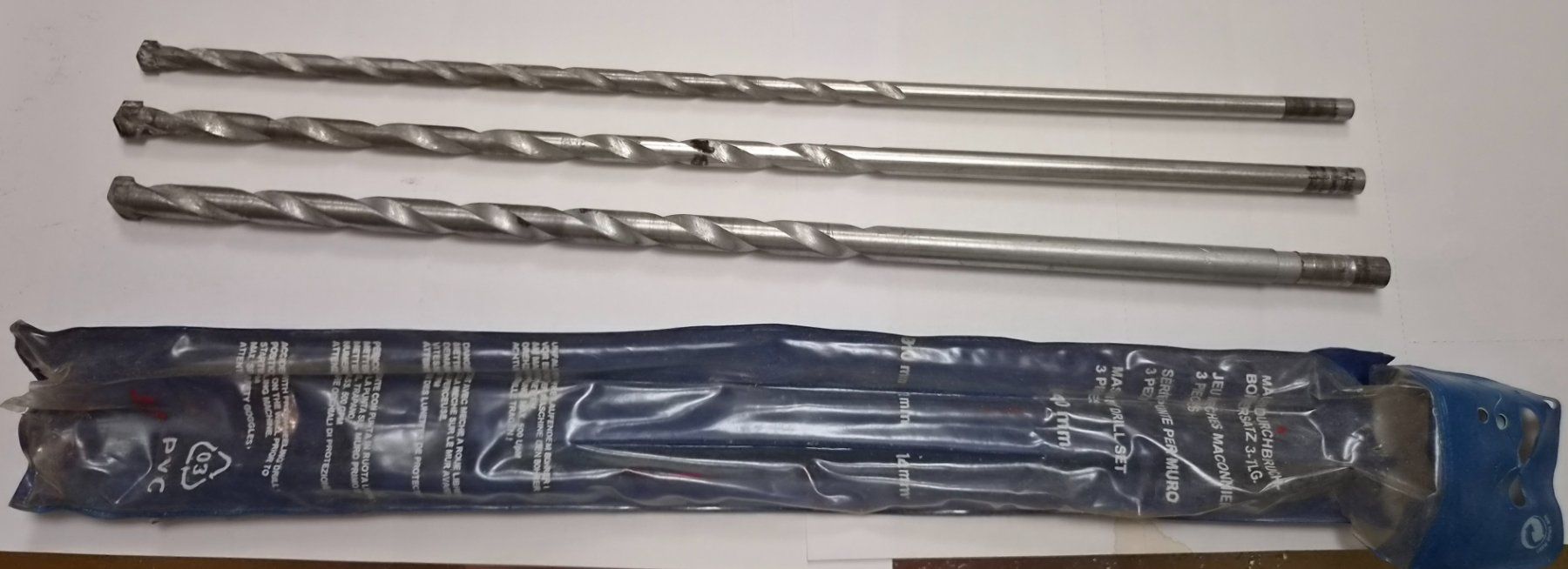 Alle Werkzeuge: Steinbohrer Set 3-teilig – Gebraucht aus Bischofszell von -fr-5