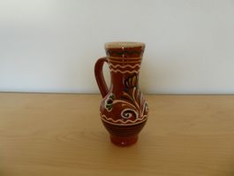 Souvenir Krug, Handarbeit, 14,5cm, gebr.