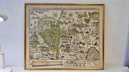 Gravure de Johann Baptist Homann, Nuremberg 1720-1730
