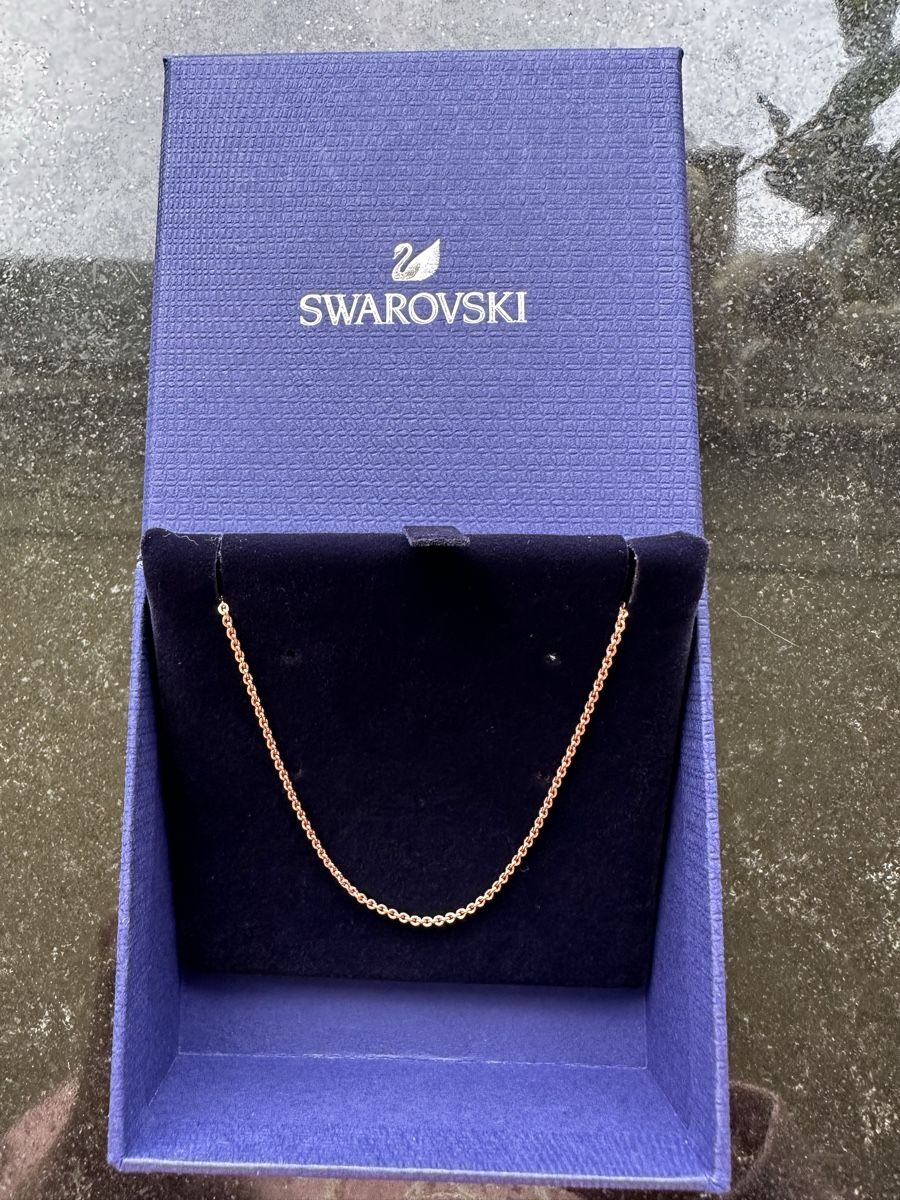 Swarovski Catenine: Swarovski Halskette Rosegold – Usato da Bern venduto da Shininglove 3