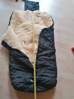 Lammfell Winter Fusssack für Kinderwagen